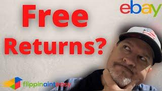 Free Returns on eBay - Are There Benefits To Making the Switch?