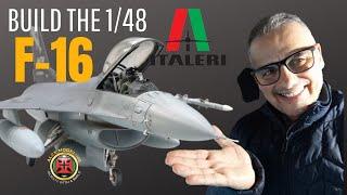 ITALERI F-16 PORTUGUESE AIRFORCE BUILD VIDEO