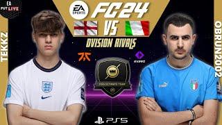 TEKKZ VS OBRUN2002  EA FC 24 - DIVISION RIVALS - FULL MATCH - PRO VS PRO