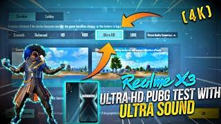Realme X3 Ultra HD Pubg Test 4k  Ultra HD Graphics Best Smartphone For Gaming 90 Fps is Here ?