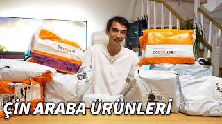 Çinden Her Arabada Olması Gereken Ürünler Toplu Paket Açılışı