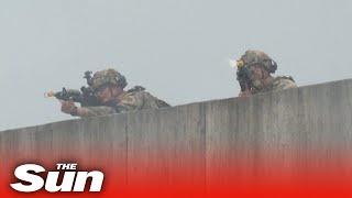 US and South Korean military forces hold explosive joint-military drills