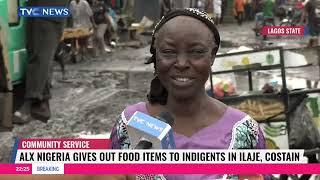 ALX Nigeria Gives Out Food Items To Indigents In Ilaje