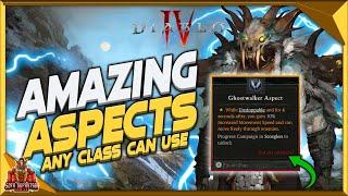 Diablo 4 - Best Legendary Aspects From The Codex Of Power Any Class Can Use - Level Lp Easier