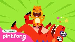 Eu Sou um Alossauro  Dinossauros  Pinkfong Bebê Tubarão Canções para Crianças