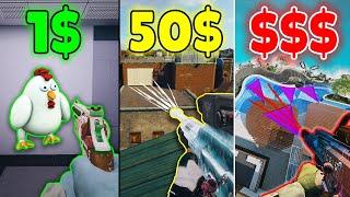Worlds CHEAPEST Vs most EXPENSIVE Hacks in Rainbow Six Siege