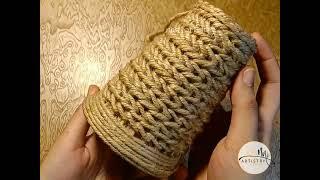 DIY crafts  DIY basket  DIY jute basket  recycling ideas  recycling plastic  reuse ideas