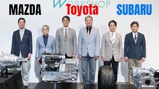 Subaru Toyota and Mazda Commit to New Engine Development