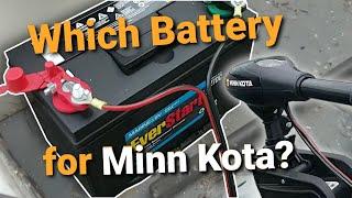 What Battery for Trolling Motor? Dont Use a Car Battery for Minn Kota Use Deep Cycle or Lithium