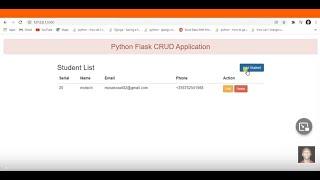 Python Flask And MySQL CRUD Application