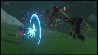 BotW Parrying a Bokoblin