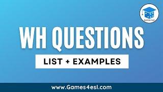 Wh Questions in English  Types And Examples