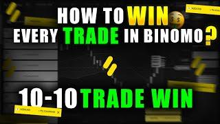 Binomo How To Win Every Trade  10 - 10 Trade Win  No Loss Strategy