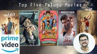 Top Five Telugu Movies - Amazon Prime Video  Tamil 