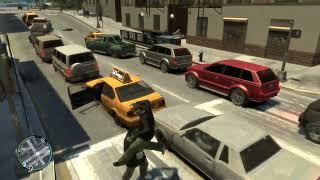 GTA 4 - No Weapon Cop Rampage + Six Star Escape