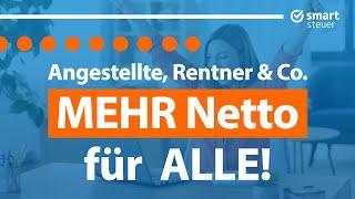 MEHR Geld für ALLE Angestellte Rentner Selbständige Beamte & Co.