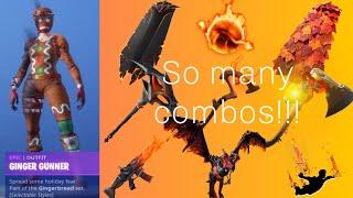 Burnt Ginger Gunner Combos and Gameplay - Fortnite