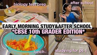 Early Morning Study & After School Routine As a *CBSE 10th Grader*  Dia Gautam