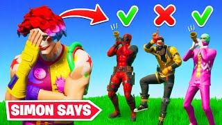 Streamers *PLAY* Do What I Say Or Else.. Simon Says  Fortnite Daily Funny Moments Ep.574