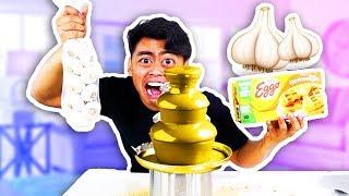 GARLIC FONDUE CHALLENGE