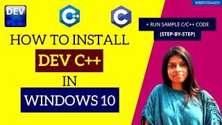 How to Install DEV C++ in Windows 10 2022