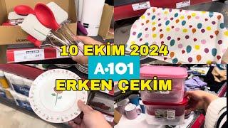 A101 10 EKİM 2024 PERŞEMBE  ERKEN ÇEKİM  A101’E YEPYENİ ŞAHANE ÜRÜNLER GELİYOR  A101 İNDİRİMLERİ