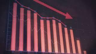 Animation Infographic Line Graph Economy   Stock Video Footage   Artgrid io