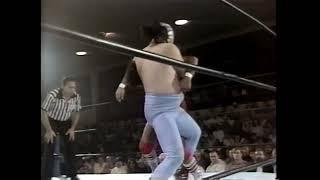 Chavo Guerrerro Sr. vs. Magic Dragon October 12 1983