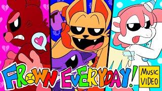 FROWN EVERYDAY feat. Jelzyart & Kathy-Chan FROWNING CRITTERS ANIMATED SONG