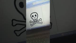 Dangers Symbol in ms word 2007 2010 #msword #wordprocessor #logodesign #dangerous