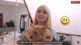 behind the scenes of TwiceForBENCH MOMO + Boo cut Jacket shooting behind