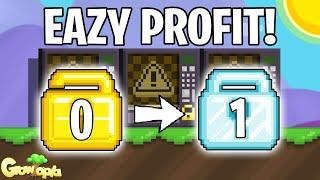 BEST *PROFIT METHOD* in Growtopia 2022 How To Get RICH FAST  Growtopia