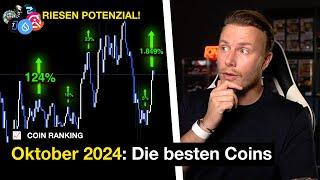 Die BESTEN ALTCOINS für maximale Gewinne im Portfolio Oktober 2024 