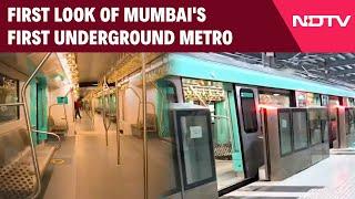 Mumbai Underground Metro  NDTV Takes Metro Ride First Look Of Mumbais First Underground Metro