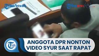 Viral Anggota Komisi IX DPR RI Nonton Video Syur saat Sedang Rapat Tentang Vaksinasi