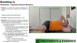 Diaphragm & Intercostal Muscle Stretches