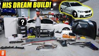 Building a 2017 BMW F31 3-series Touring Wagon in 27 minutes COMPLETE TRANSFORMATION