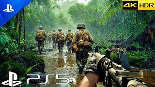 PS5 VIETNAM CAVE ATTACK  Realistic Ultra Graphics Gameplay Call Of Duty Cold War 4K 60FPS