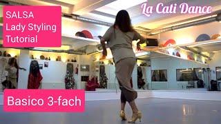 SALSA️TUTORIAL Lady Styling️ LA CATI DANCE #salsa #dance #dancevideo #tutorial #tanzen