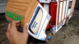 Review keren stiker truck oleng Anti gosipoleng parah bro