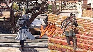Assassins Creed Jade vs Assassins Creed Odyssey  Parkour Comparison