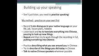 How to learn Chinese fast - my best way