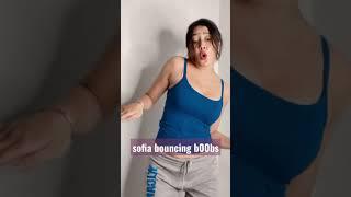 #short। Sofia hot viral video। Sofia bouncing bbs