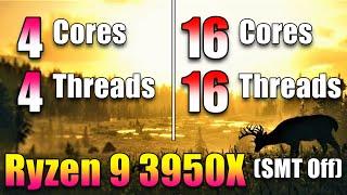 4 Cores4 Threads vs 16 Cores16 Threads  Are More Cores or More Threads Necessary ????