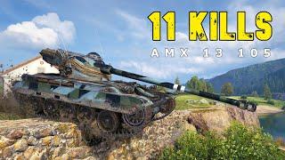 World of Tanks AMX 13 105 - 11 Kills