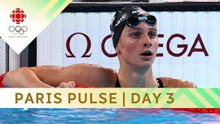 Canadas first gold medal McIntosh back in the pool  Paris Pulse - Day 3  #paris2024
