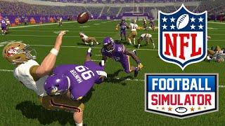 49ers Vs Vikings  Football Simulator