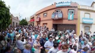 Petalada Calle Convento nº 25 Vuelta Domingo Resurrección Semana Santa 2017  Vídeo 360 .