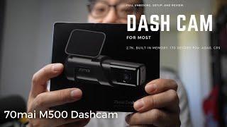 70mai M500 Dash Cam Unboxing Setup and First Impressions Review