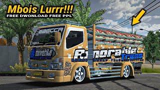 MOD BUSSID TERBARU  SHARE LIVERY CUSTOM MOD CANTER LOSBAK RACING BUDESIGN™